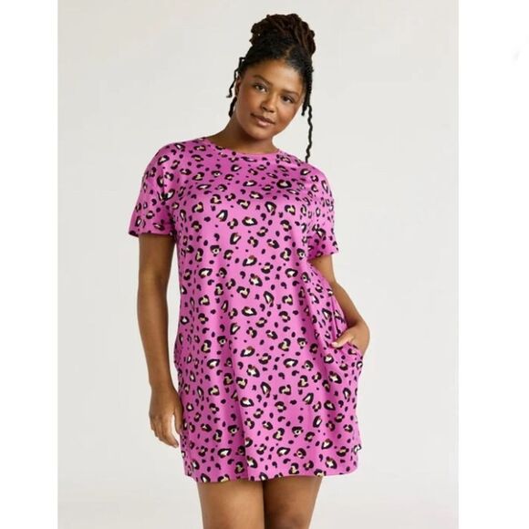 Women’s Soft 2-Piece Pajama Lounge Sleep Set & Nightshirt Size L - Picture 12 of 12